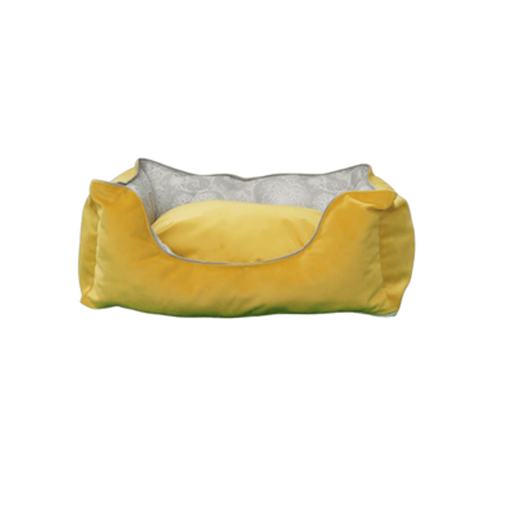 Cama Pet-Nido duo M (60x40 cm)-Amarillo 2