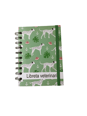 Libreta veterinaria A6 #01