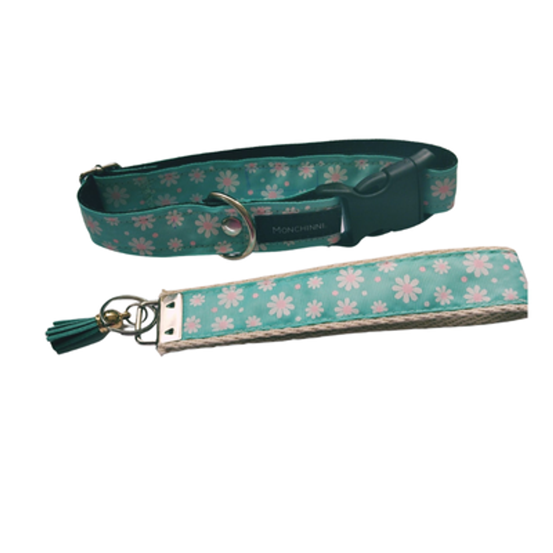 Conjunto Collar dog + llavero  M #01 1