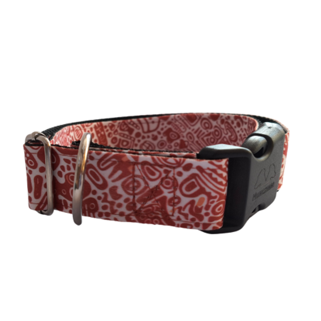 Collar dog-Estampado -(33cm-54cm/A.2.5cm)#6 1