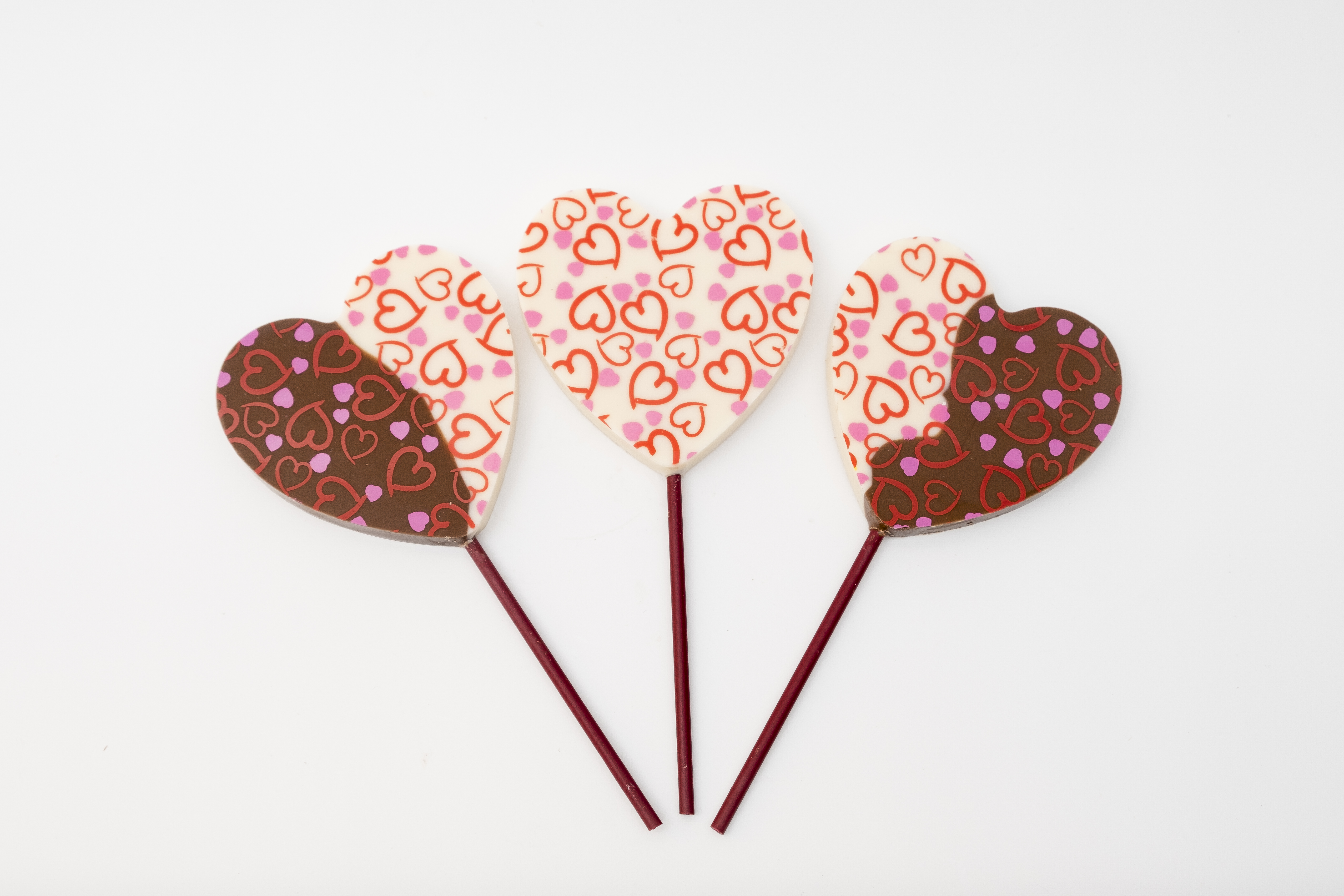 Paleta Corazón serigrafia