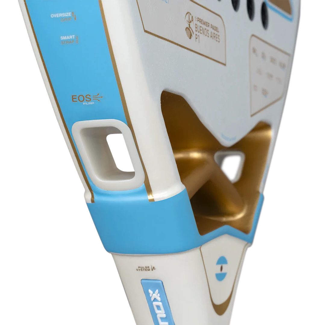 Pala Padel Nox AT10 Luxury Genius 18K Alum Buenos Aires Exclusive Edition 2026 + Overgrip + Protector + Llavero 9