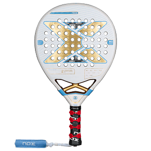 Pala Padel Nox AT10 Luxury Genius 18K Alum Buenos Aires Exclusive Edition 2026 + Overgrip + Protector + Llavero