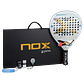 Pala Padel Nox AT10 Luxury Genius 18K Alum Buenos Aires Exclusive Edition 2026 + Overgrip + Protector + Llavero - Miniatura 17