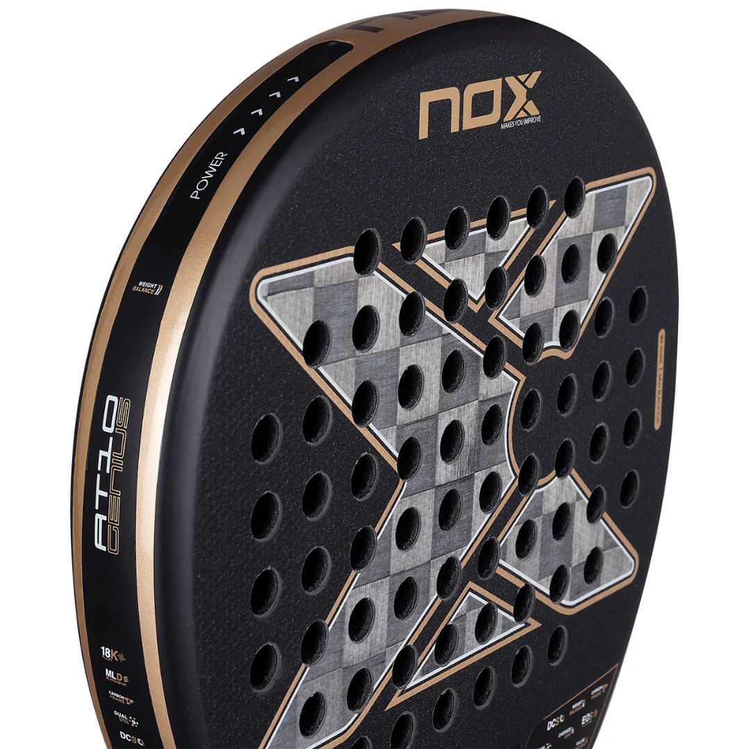 Pala de Padel Nox AT10 Genius 18K Alum 2026  15