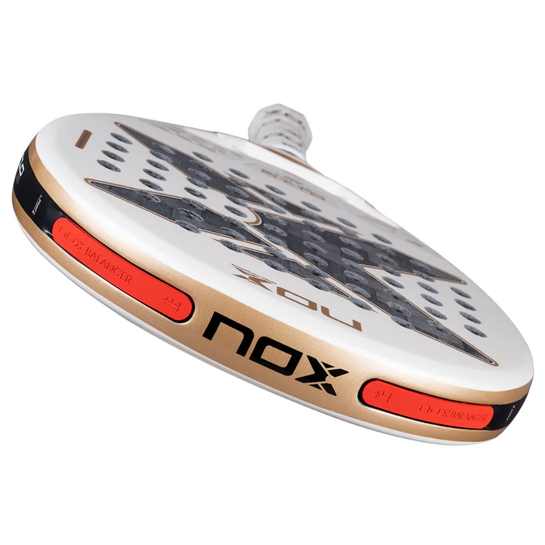 Pala de Padel Nox AT10 Genius 12K Alum XTREM 2026 14
