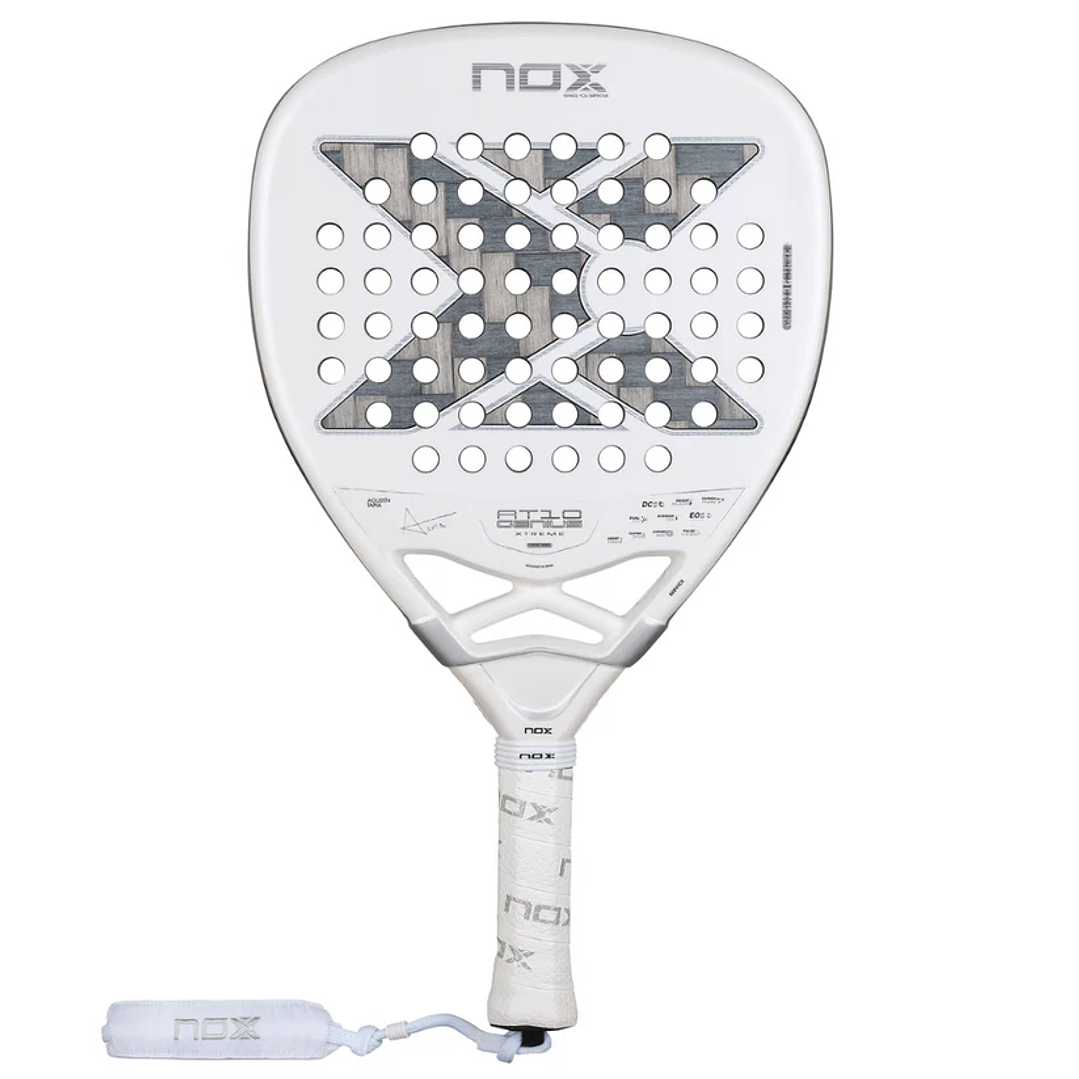 Pala de Padel Nox AT10 Genius Attack 12K Alum XTREM 2026 2