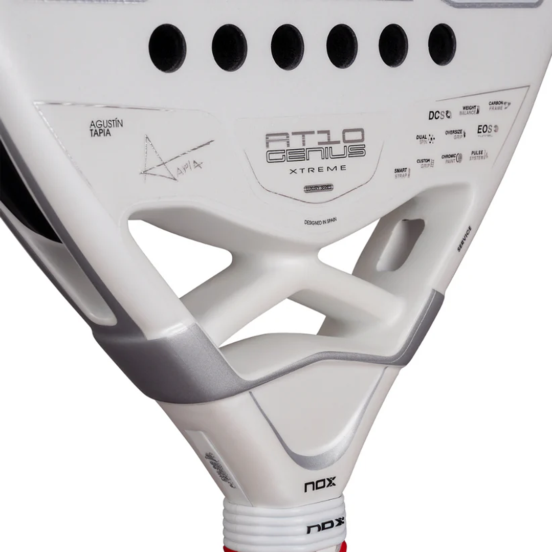 Pala de Padel Nox AT10 Genius Attack 12K Alum XTREM 2026 12