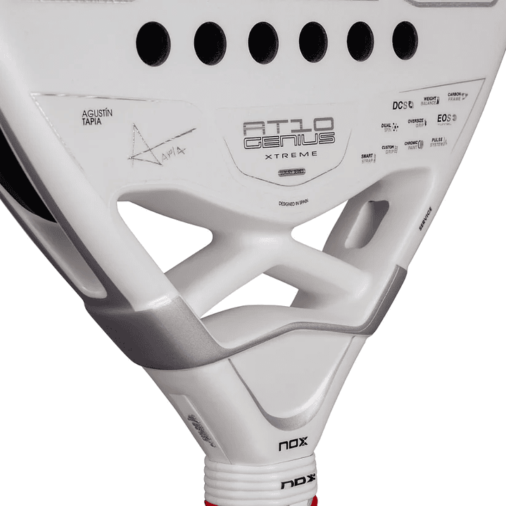 Pala de Padel Nox AT10 Genius Attack 12K Alum XTREM 2026 12