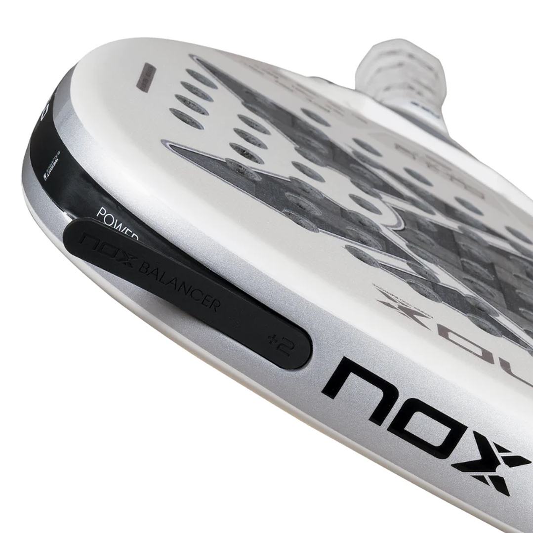 Pala de Padel Nox AT10 Genius Attack 12K Alum XTREM 2026 15