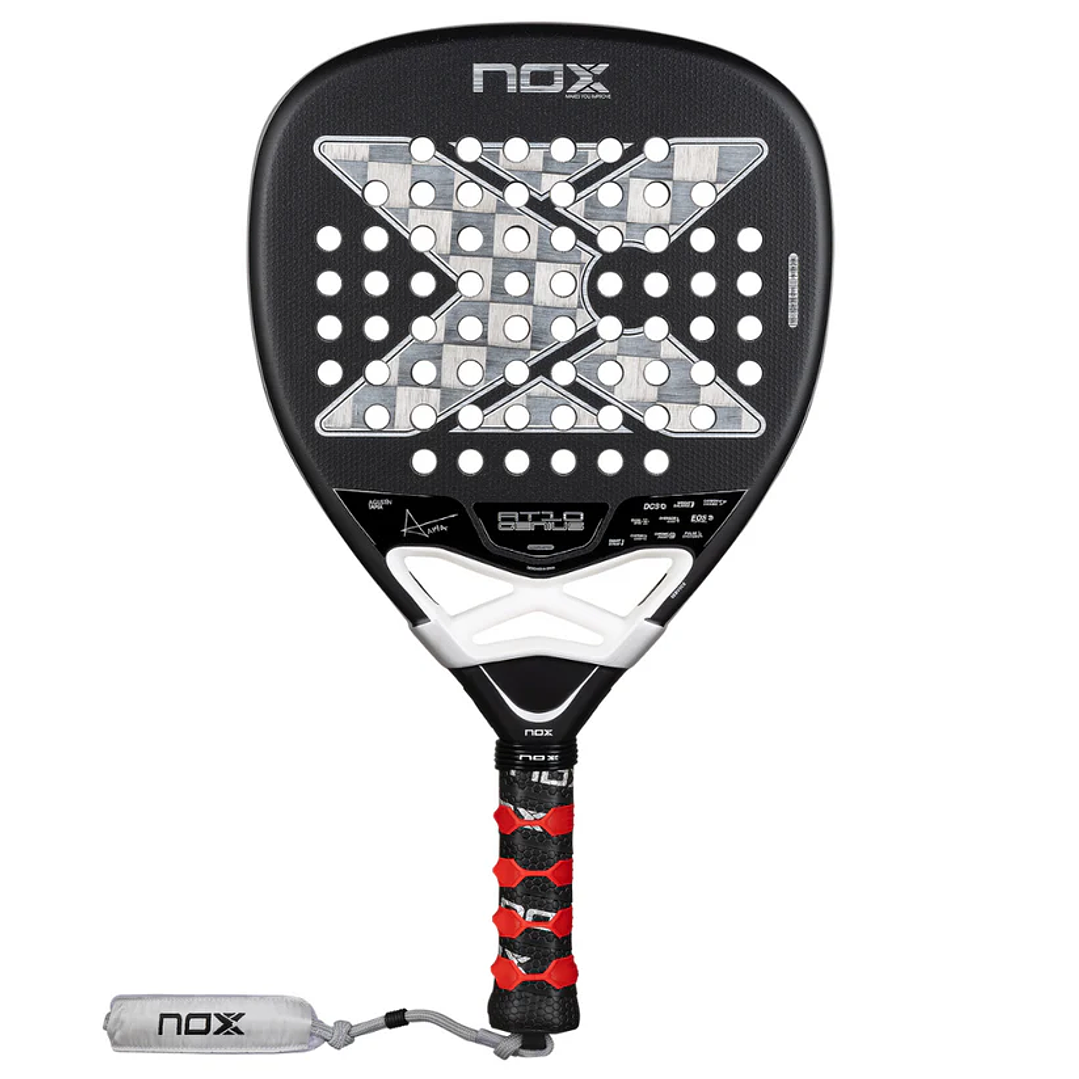 Pala de Padel Nox AT10 Genius Attack 18K Alum 2026  1
