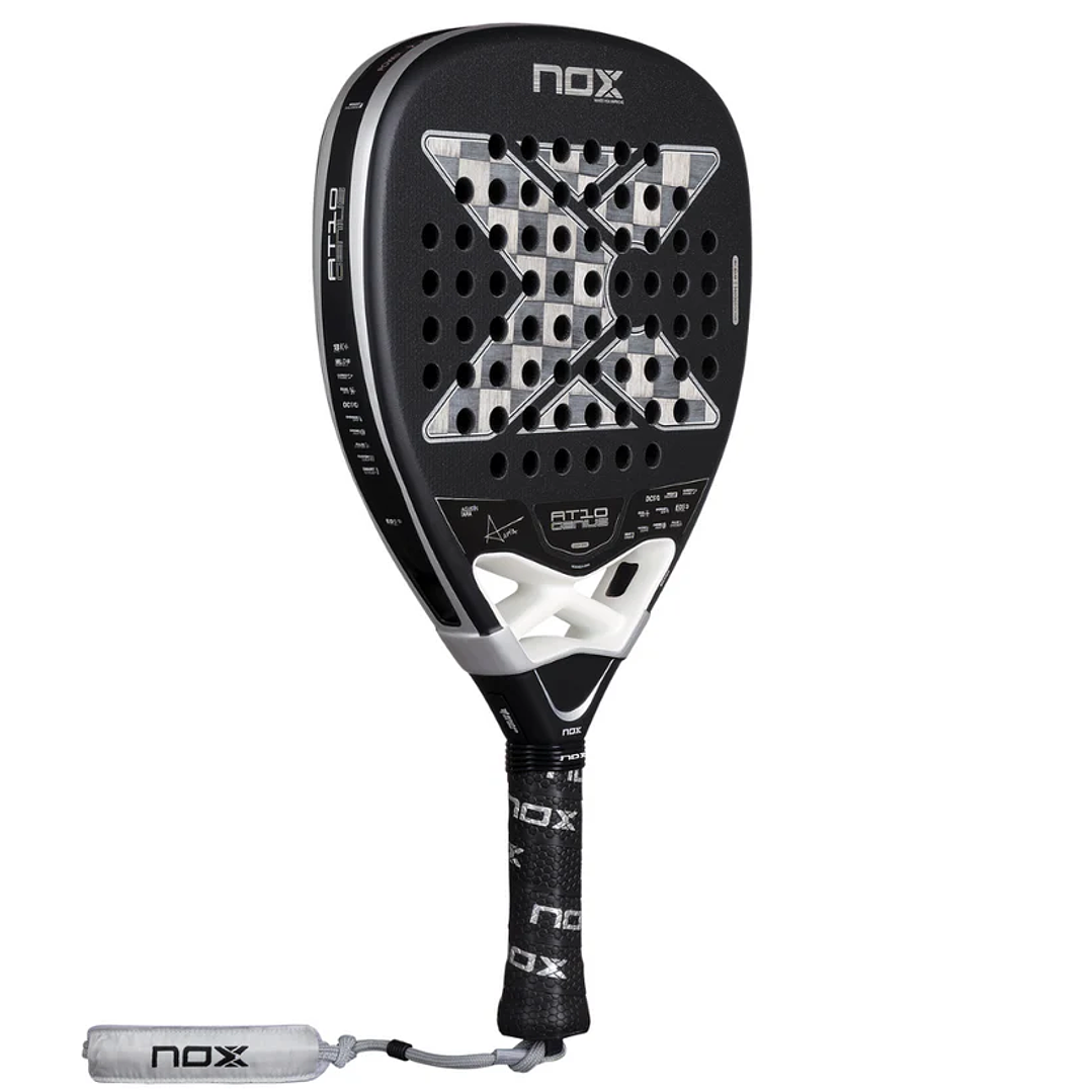 Pala de Padel Nox AT10 Genius Attack 18K Alum 2026  11