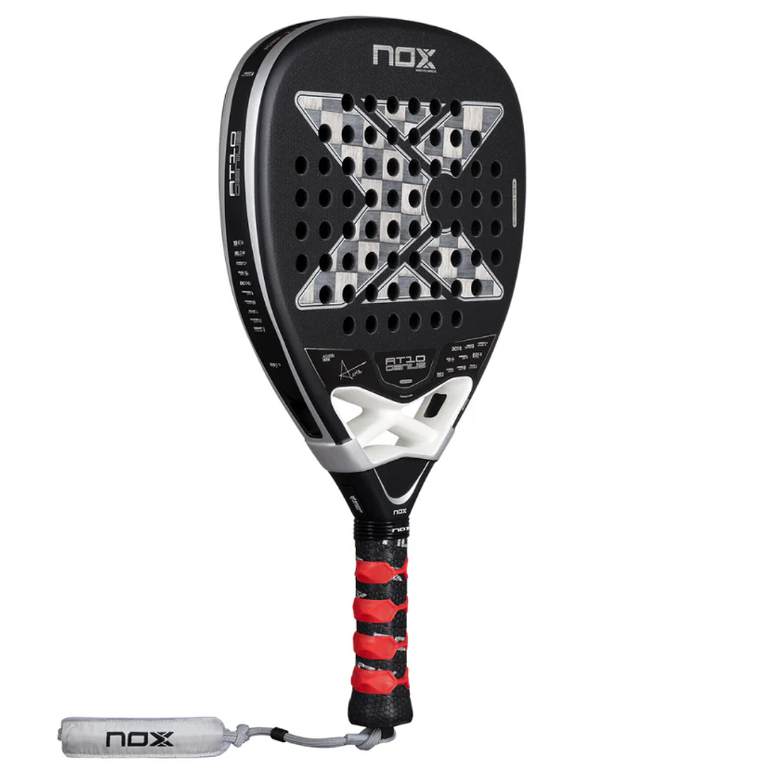 Pala de Padel Nox AT10 Genius Attack 18K Alum 2026  14