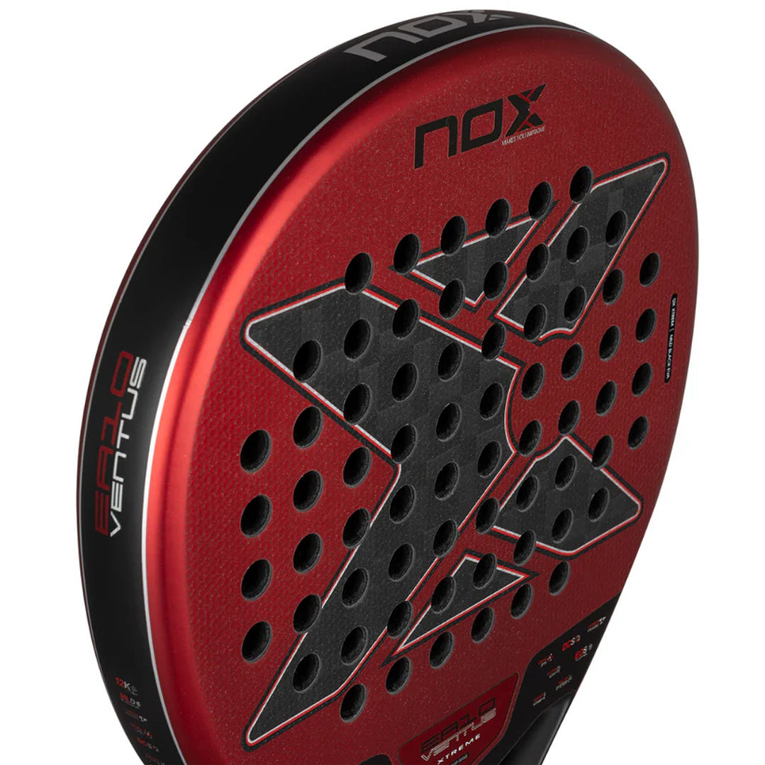 Pala de Padel Nox EA10 Ventus Hybrid 12K XTREM 2026 12
