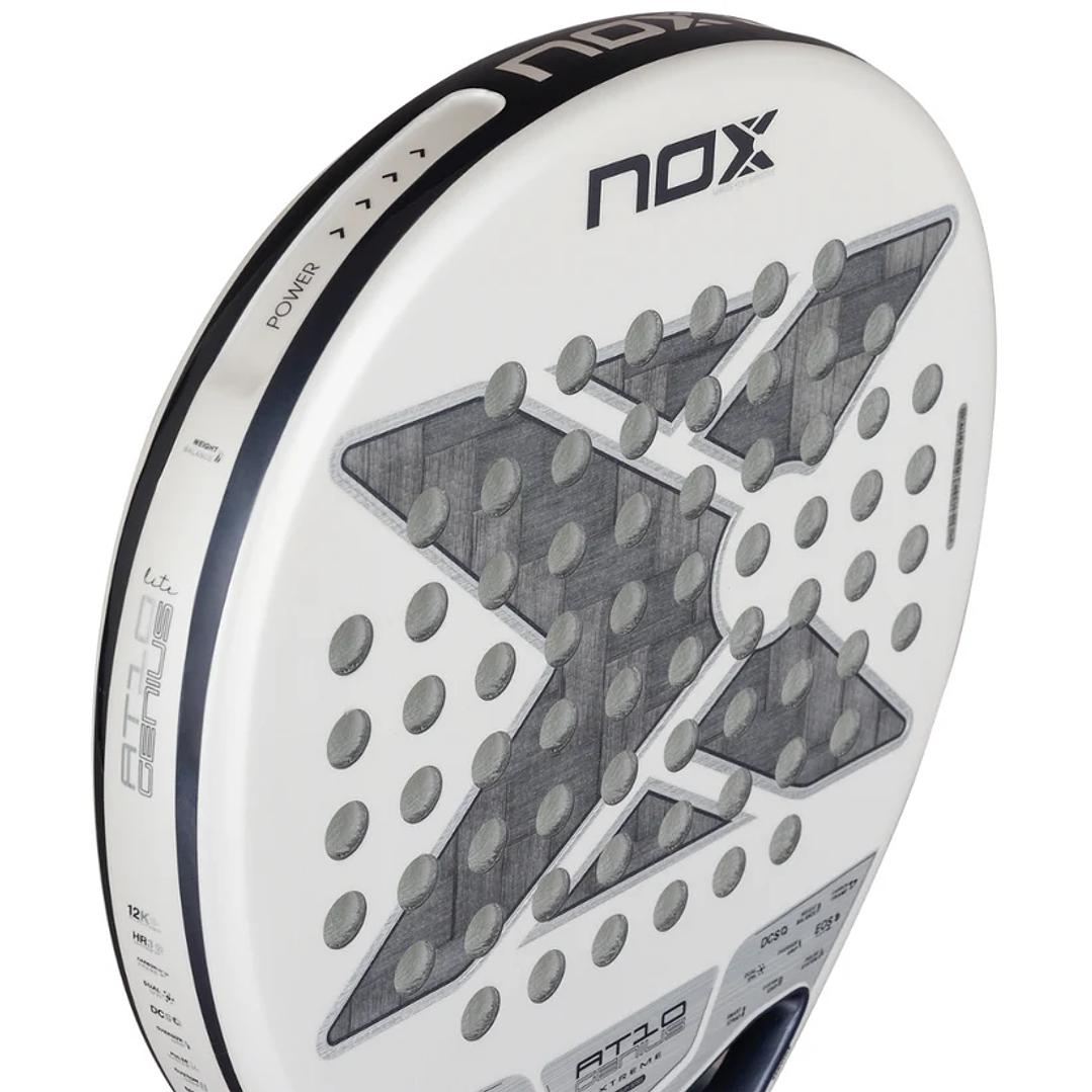 Pala de Padel Nox AT10 Genius 12K Alum XTREM Lite 2026 15