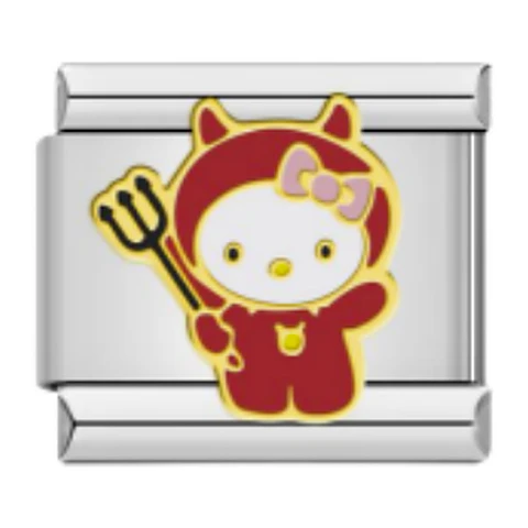 Evil Hello Kitty Charm