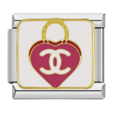 Channel Bag Charm