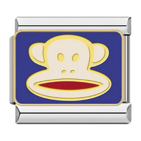 Blue Monkey Charm