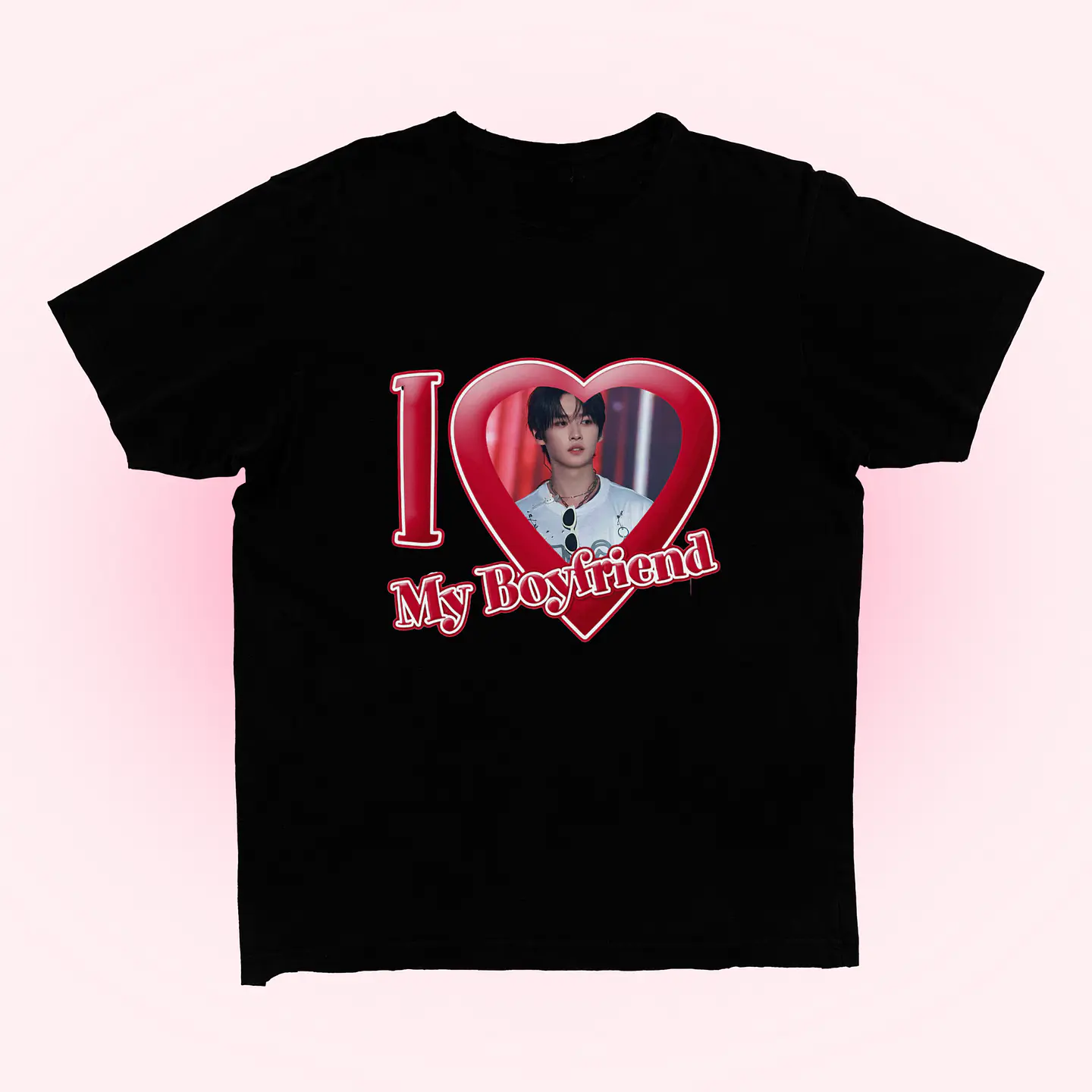 Polera I love my  Boyfriend  2