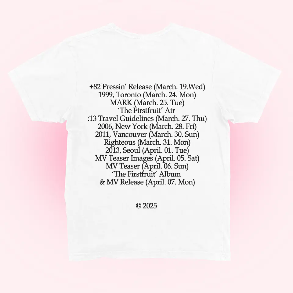 Polera Mark 'THE FIRSTFRUIT'  2