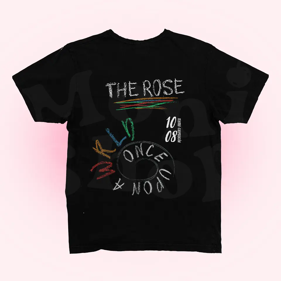Polera 'The Rose tour' 2