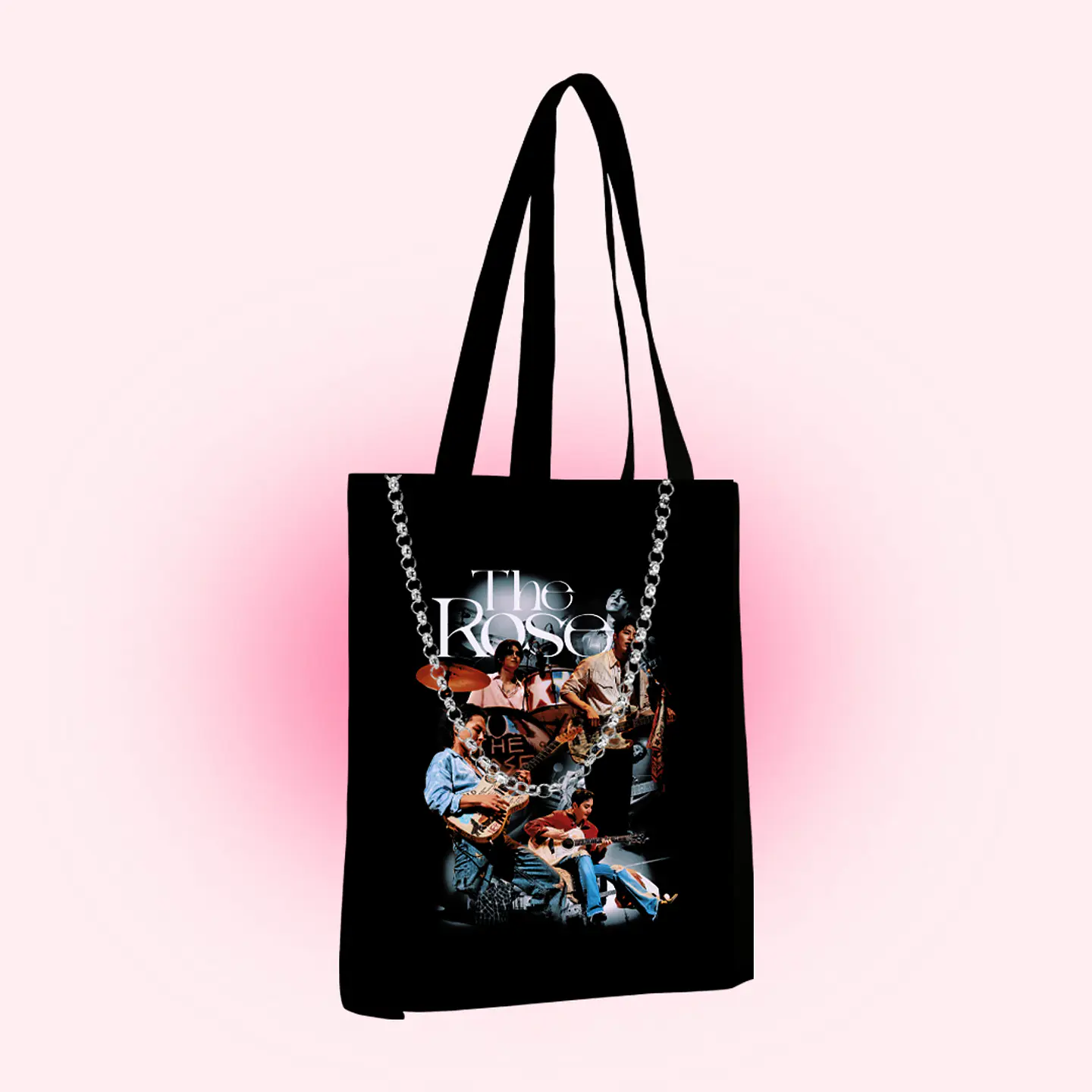 Tote bag the rose live  1