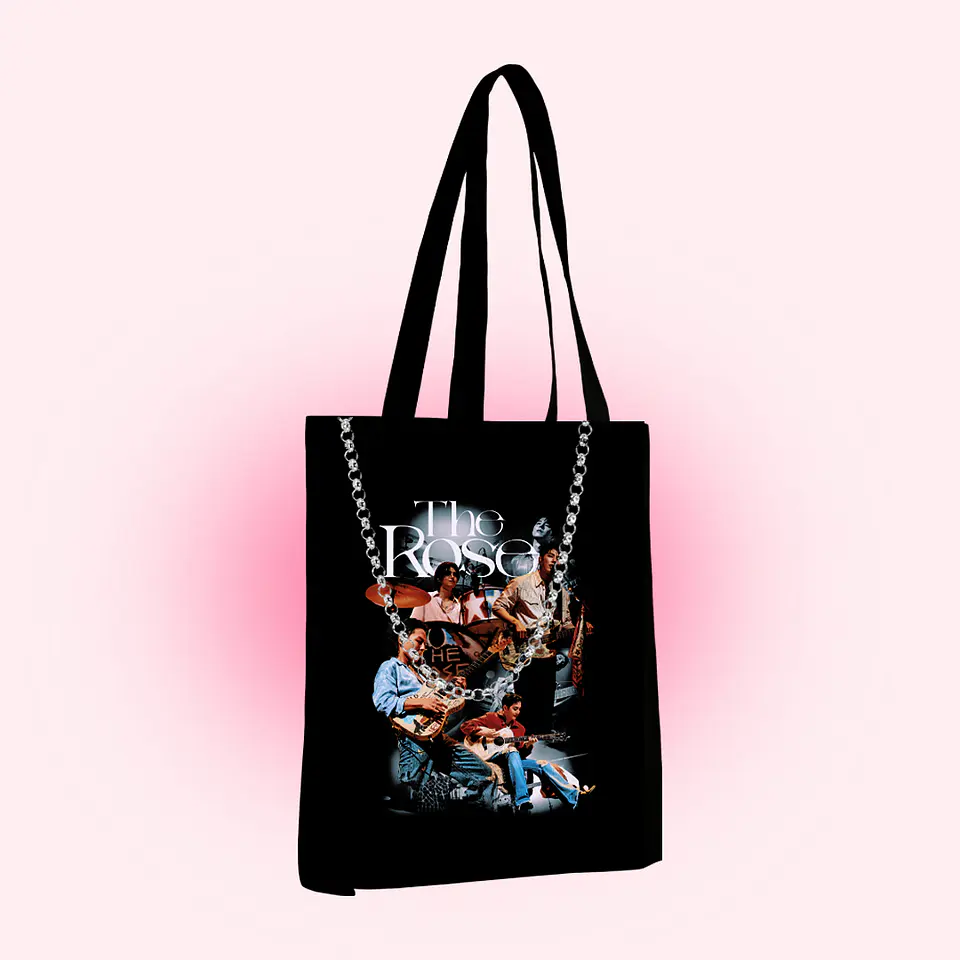 Tote bag the rose live  1