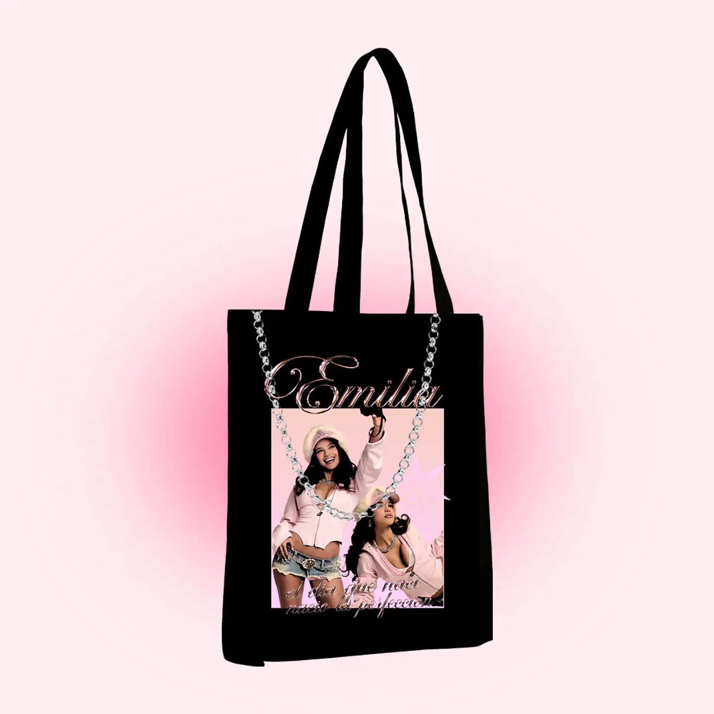 Tote bag 'nació la perfección' 1