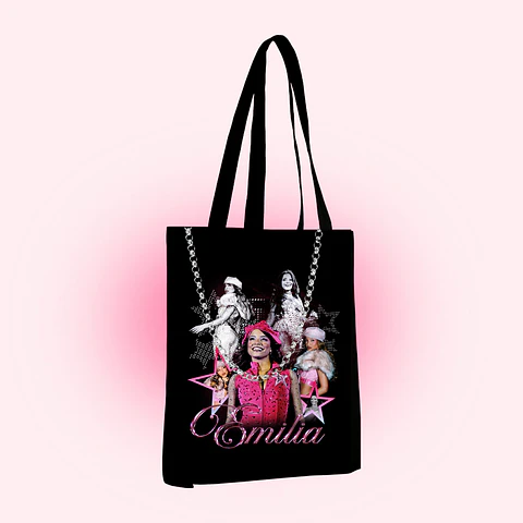 Tote bag Emilia on stage 