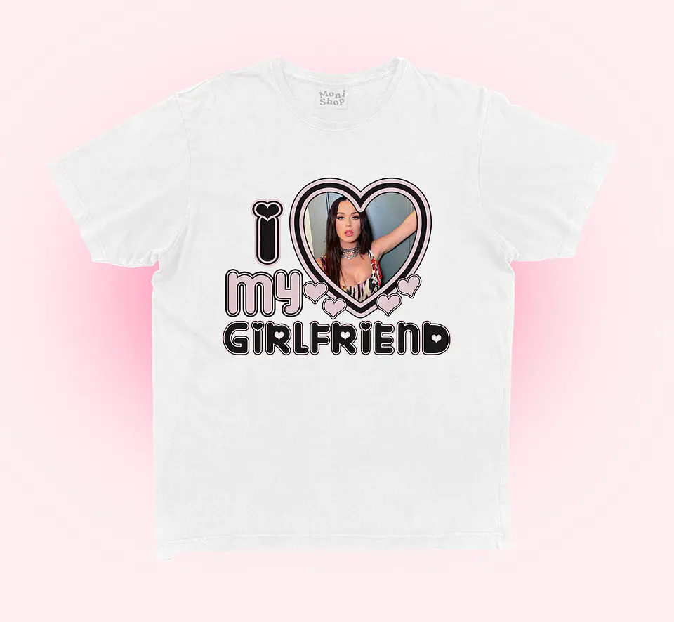 Polera I love my girlfriend ver.2 1