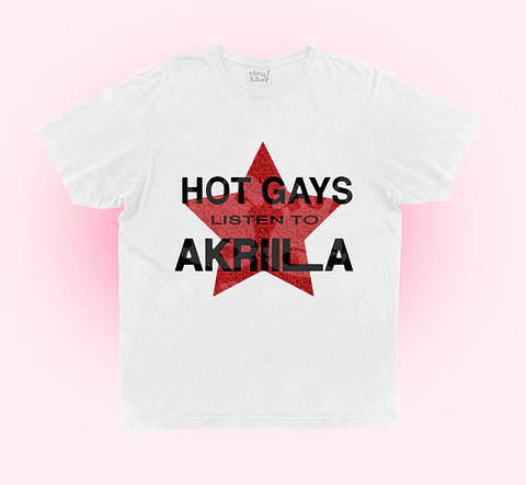 Polera Hot ___ listen to Akriila 