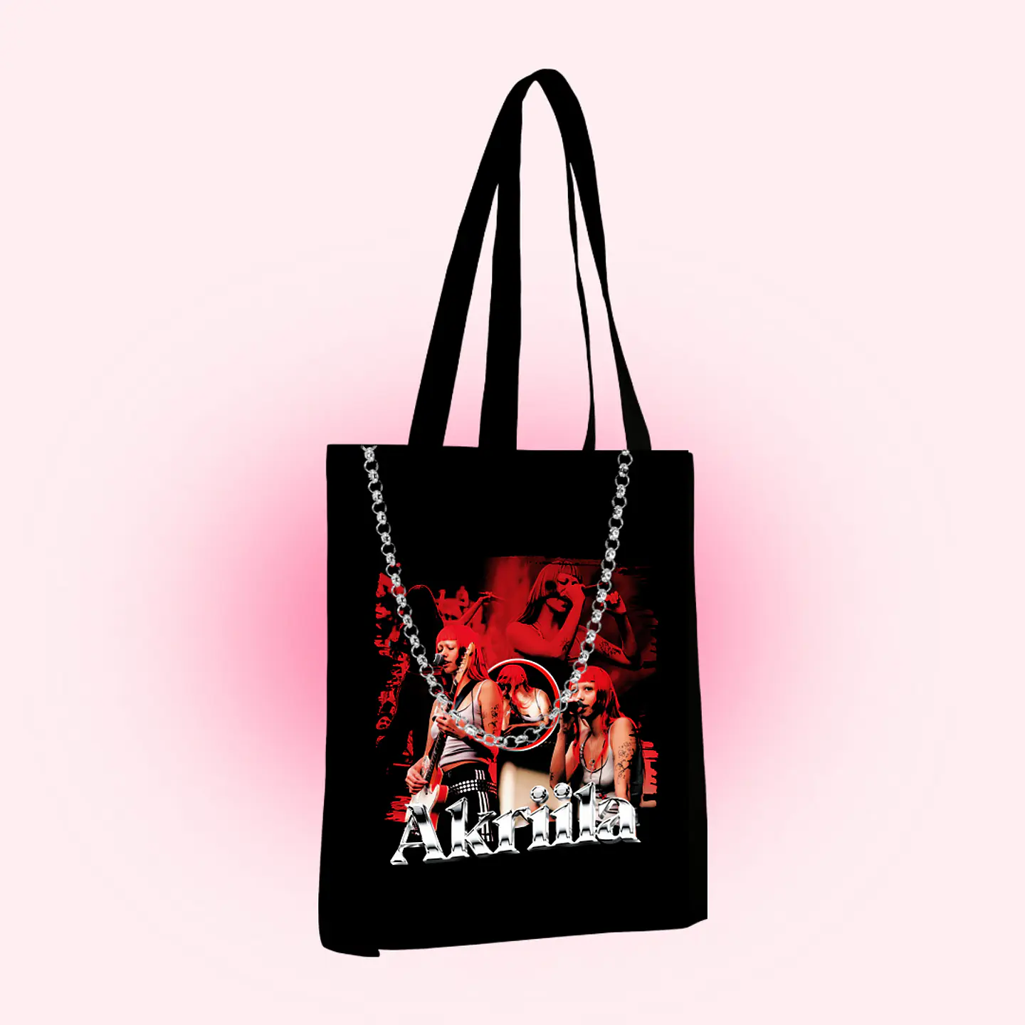 Tote bag akriila live 1
