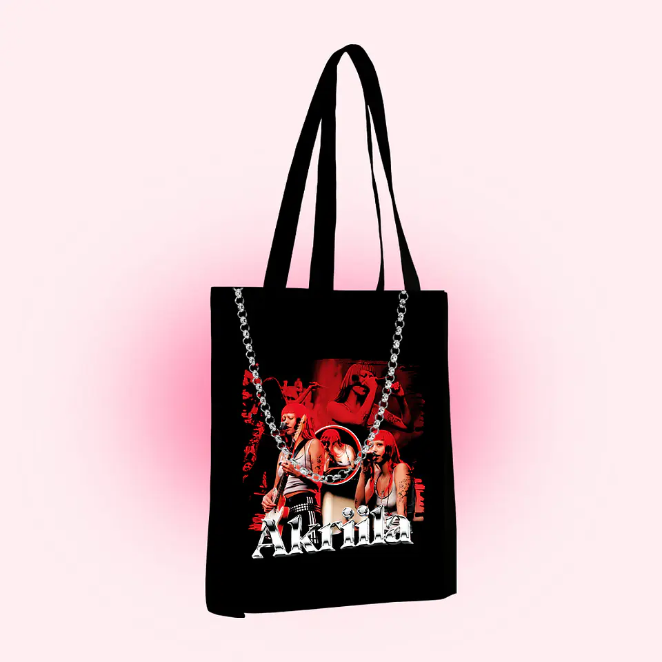 Tote bag akriila live 1