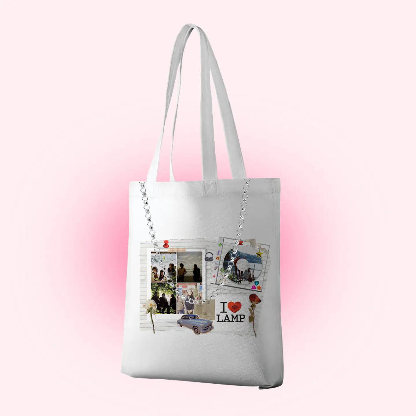 Tote bag Lamp scrapbook 1