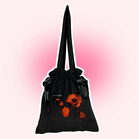 Ribbon bag genso flower