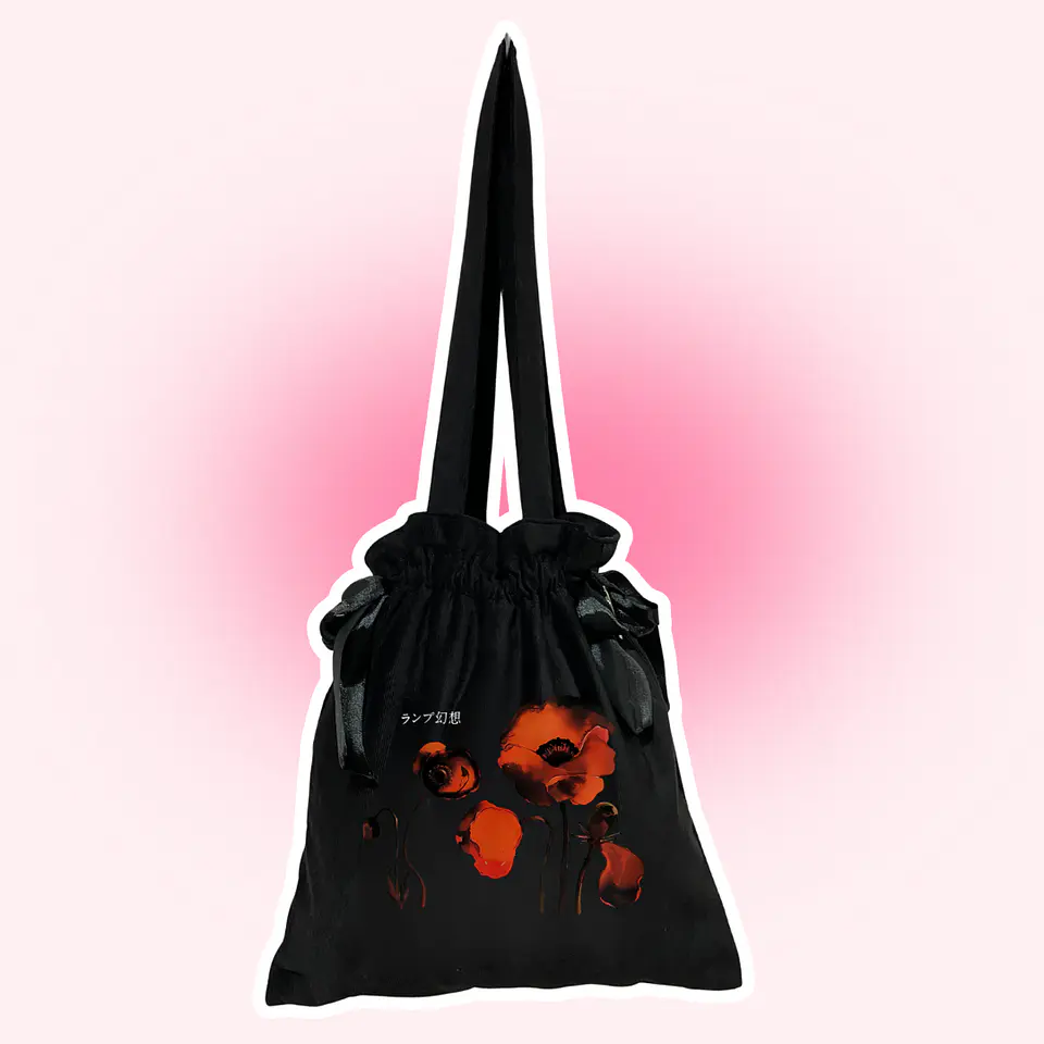Ribbon bag genso flower 1