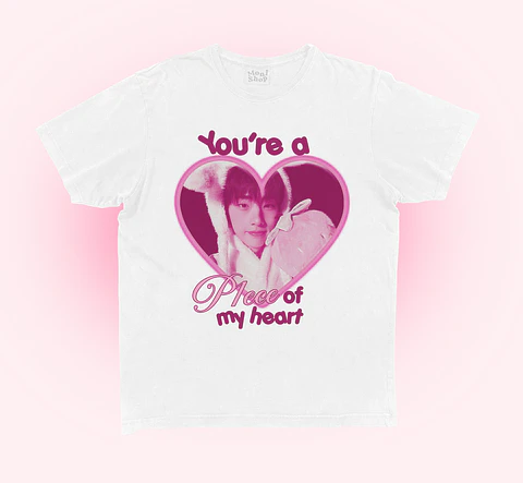 Polera 'You're a P1ece of my heart' 