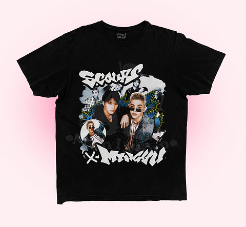 Polera Scoups x mingyu 