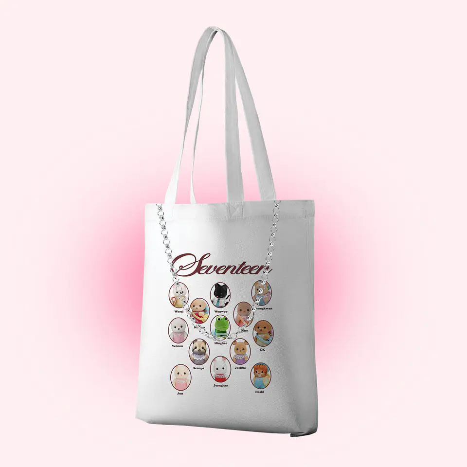 Tote bag Seventeen ternurines ver. 1