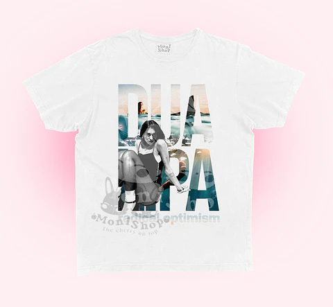 Polera Dua lipa radical optimism