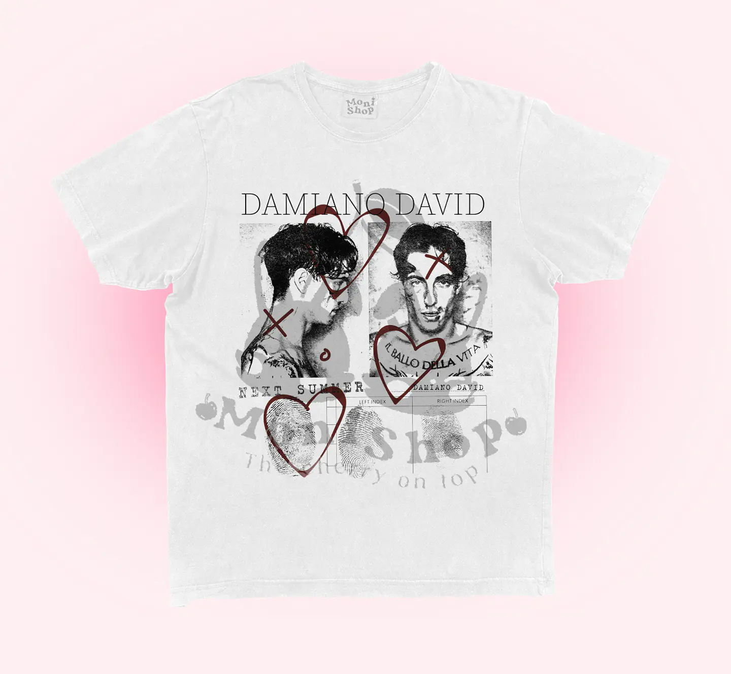 Polera Damiano David Next summer 1