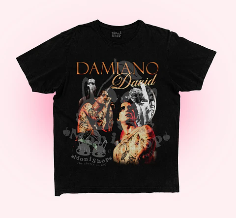 Polera Damiano David Live 