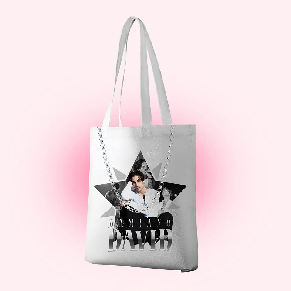 Tote bag Damiano david 2