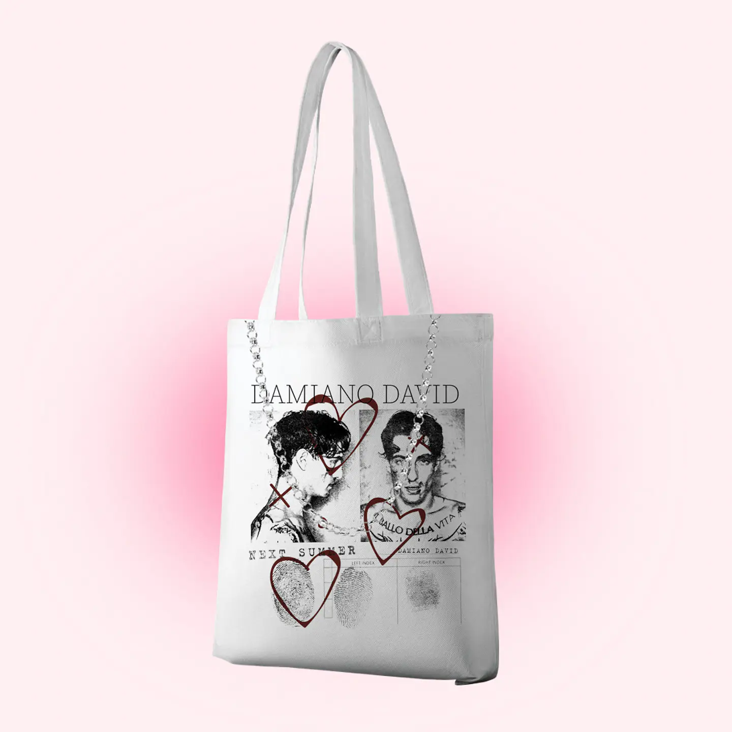 Tote bag Damiano David 1