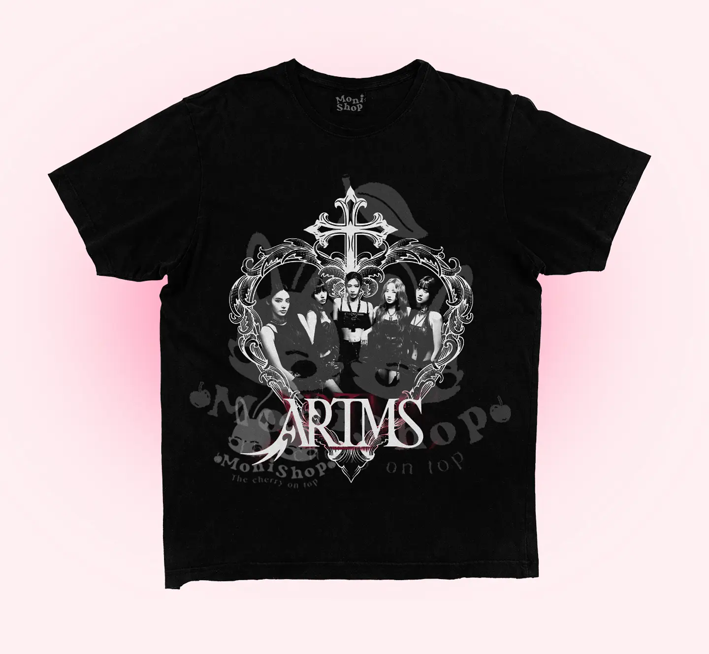 Polera Artms black angels 1