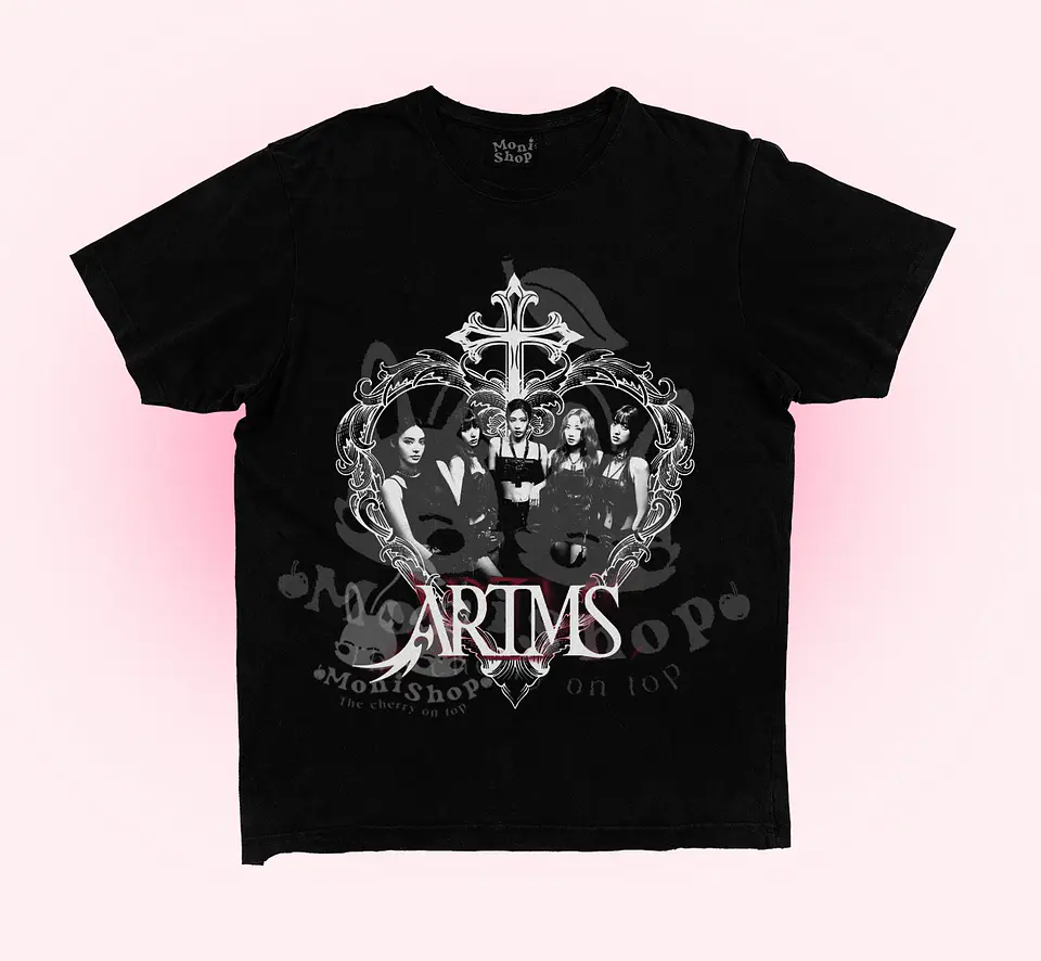 Polera Artms black angels 1