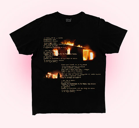 Polera Cazzu 'la cueva' 