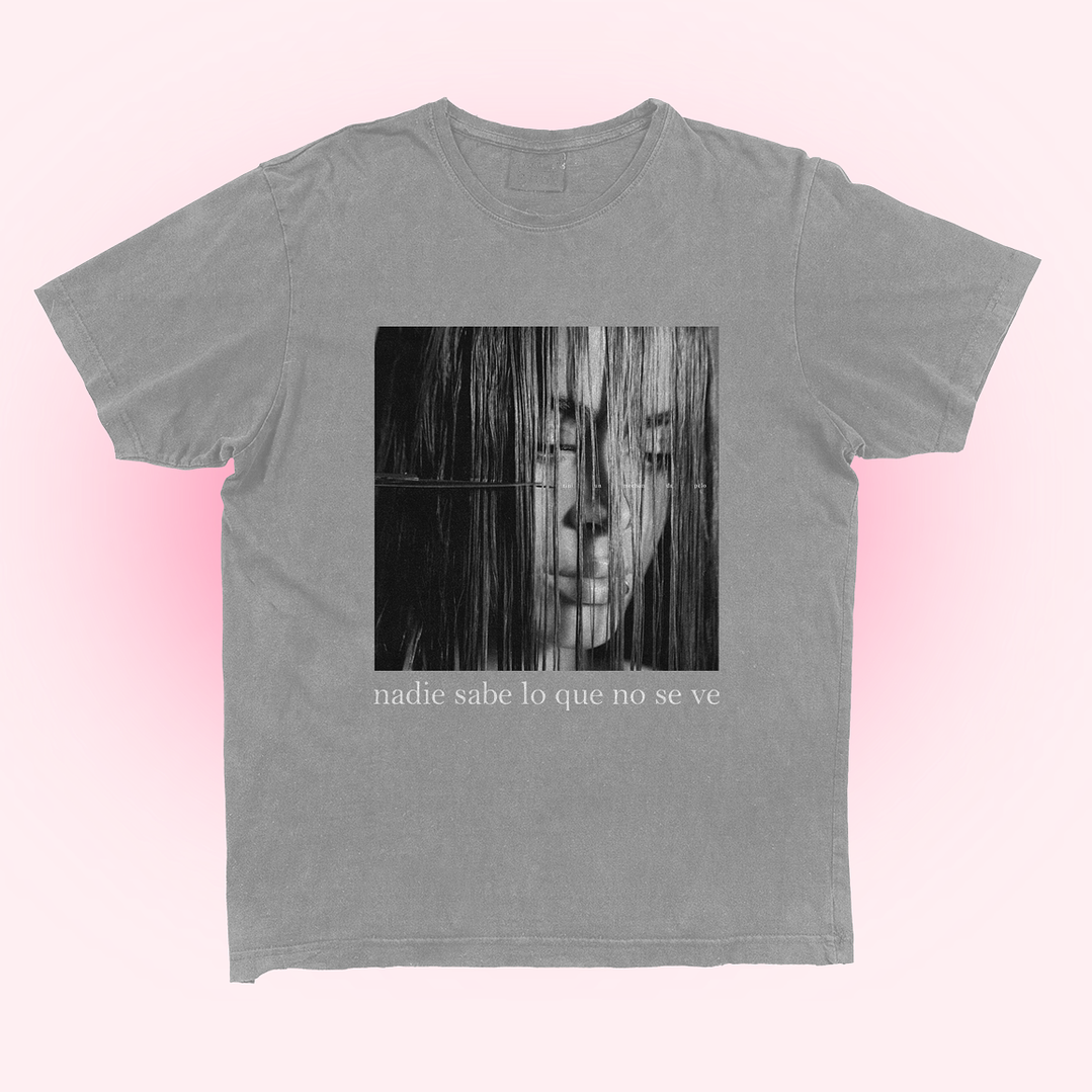 Polera Tini 'nadie sabe lo que no se ve'  2