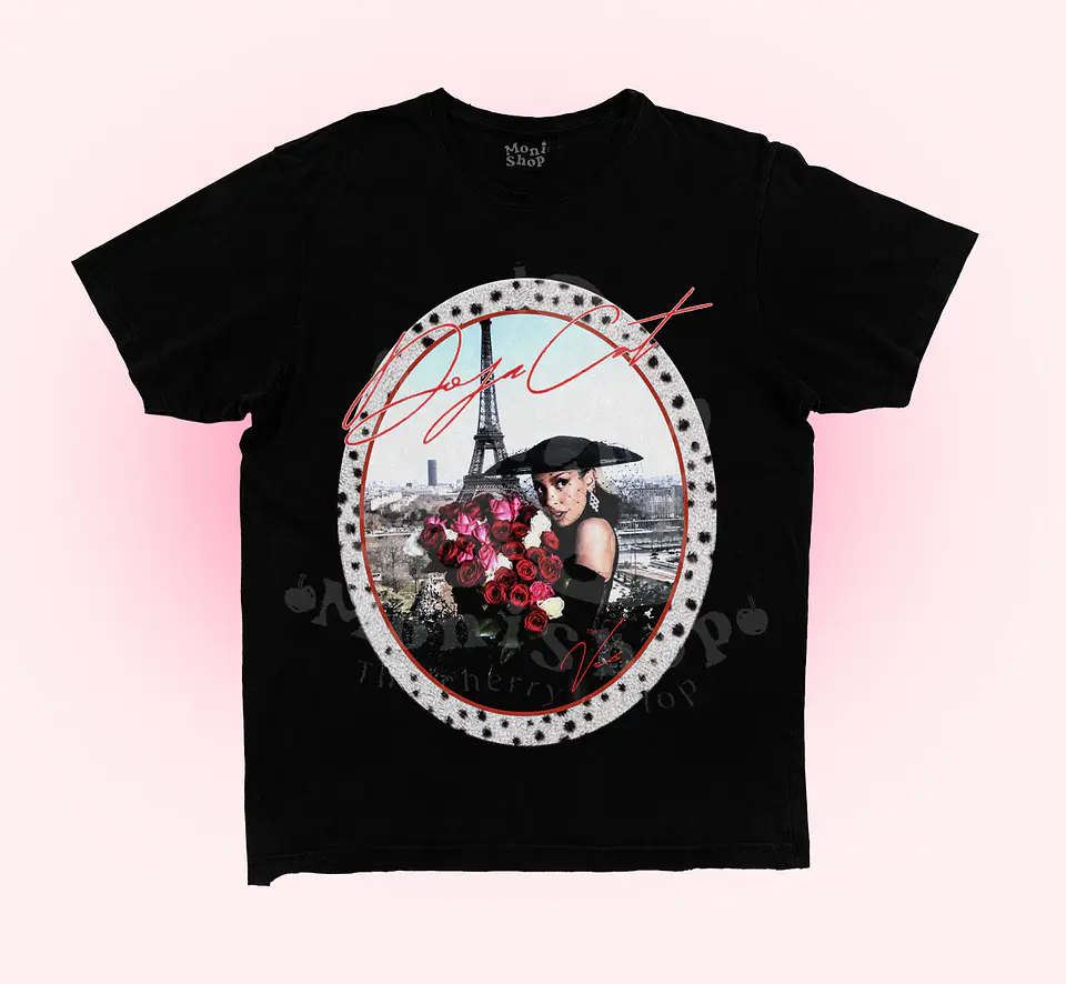 Polera Doja Cat 'paris'  2