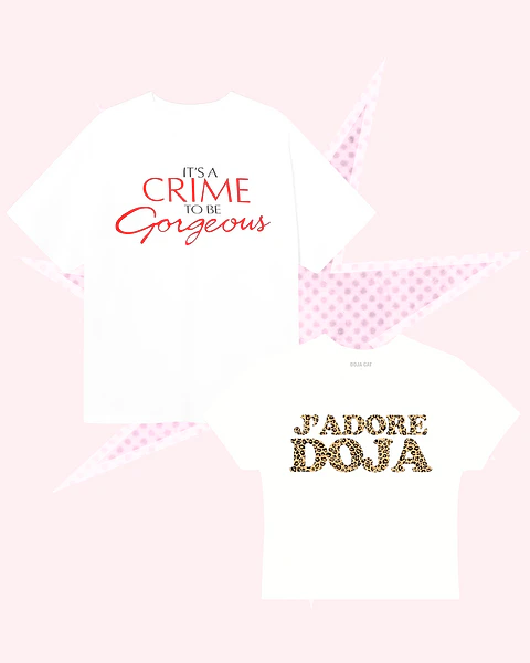 Polera It's a crime / J' adore doja 